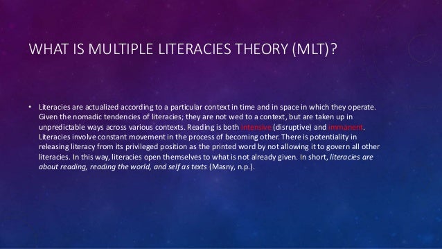 Mapping multiple literacies : an introduction to Deleuzian literacy studies